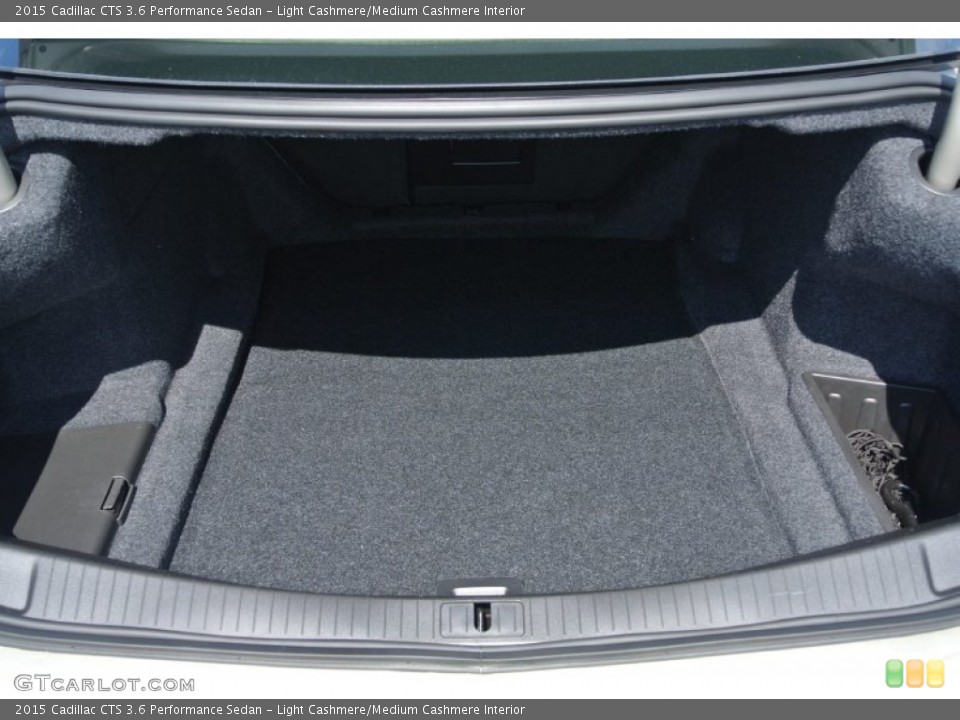 Light Cashmere/Medium Cashmere Interior Trunk for the 2015 Cadillac CTS 3.6 Performance Sedan #97901981