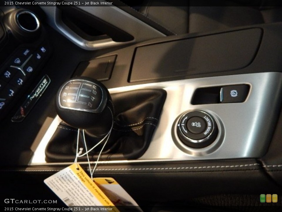 Jet Black Interior Transmission for the 2015 Chevrolet Corvette Stingray Coupe Z51 #97911139