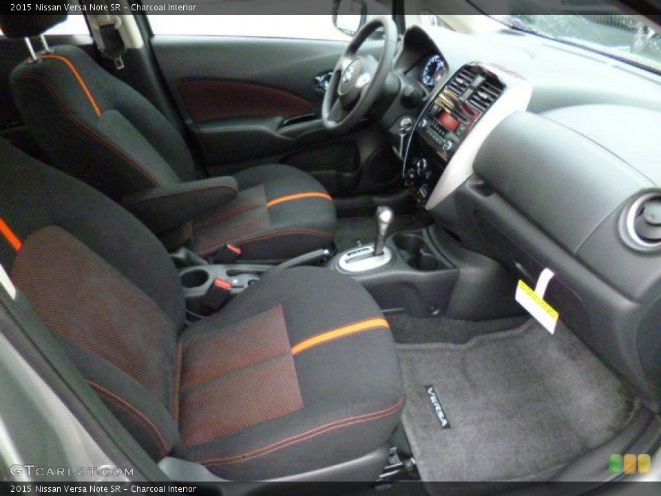 Charcoal Interior Front Seat for the 2015 Nissan Versa Note SR #97921543