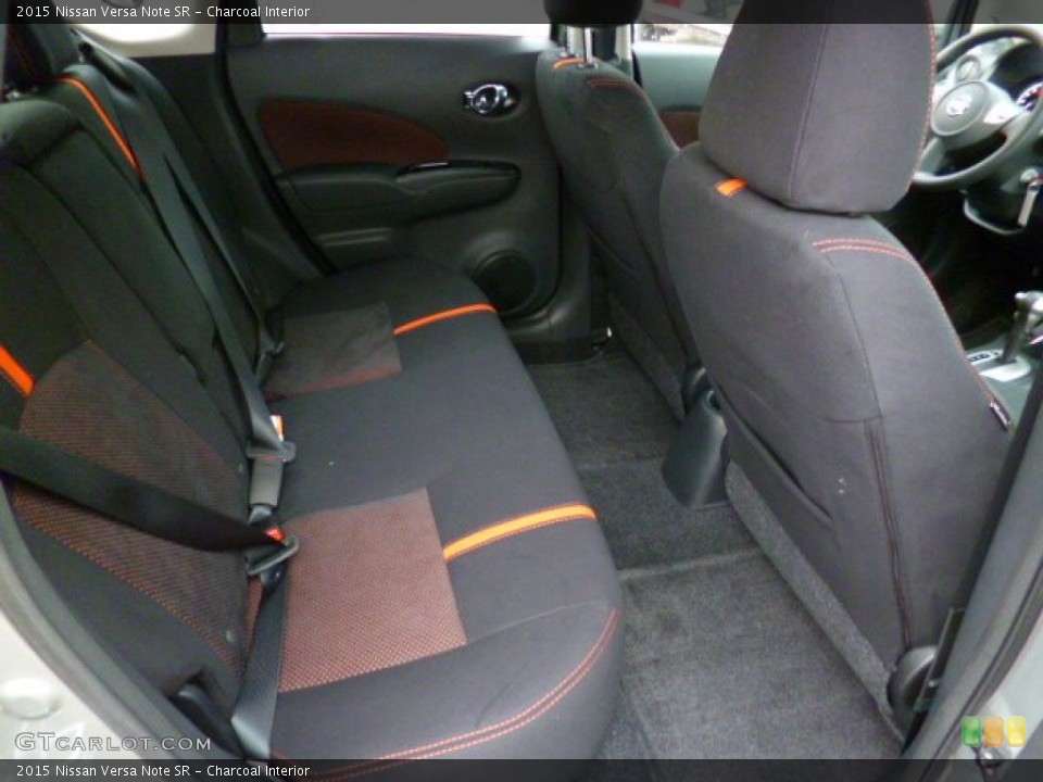 Charcoal Interior Rear Seat for the 2015 Nissan Versa Note SR #97921561