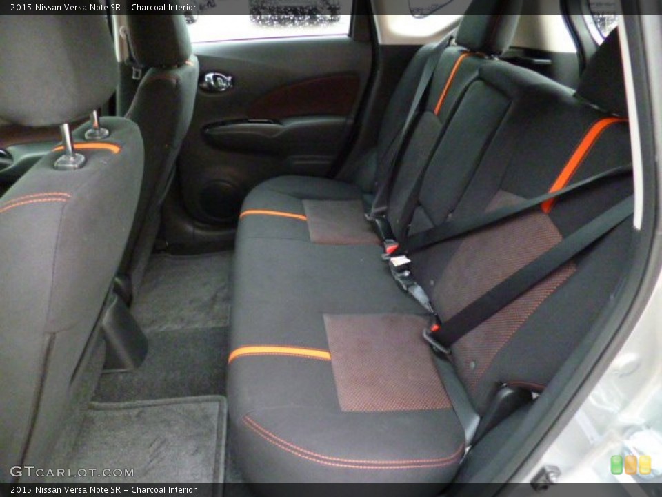 Charcoal Interior Rear Seat for the 2015 Nissan Versa Note SR #97921597