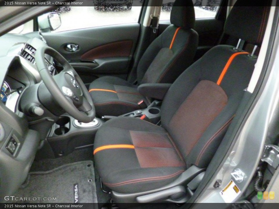 Charcoal Interior Front Seat for the 2015 Nissan Versa Note SR #97921633