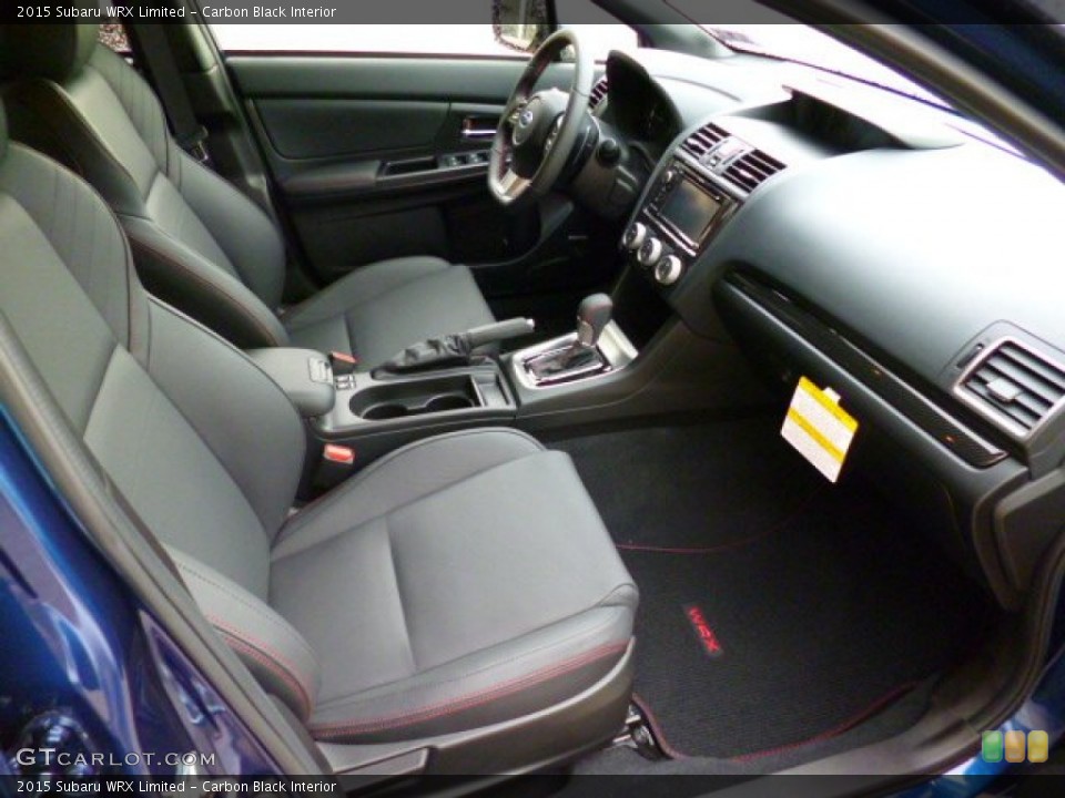 Carbon Black Interior Photo for the 2015 Subaru WRX Limited #97922218
