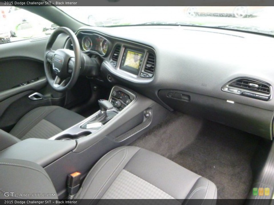 Black Interior Photo for the 2015 Dodge Challenger SXT #97922245