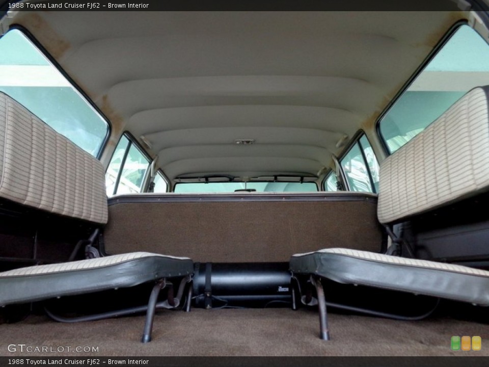 Brown Interior Trunk for the 1988 Toyota Land Cruiser FJ62 #97924696