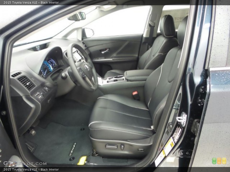 Black Interior Front Seat for the 2015 Toyota Venza XLE #97926101