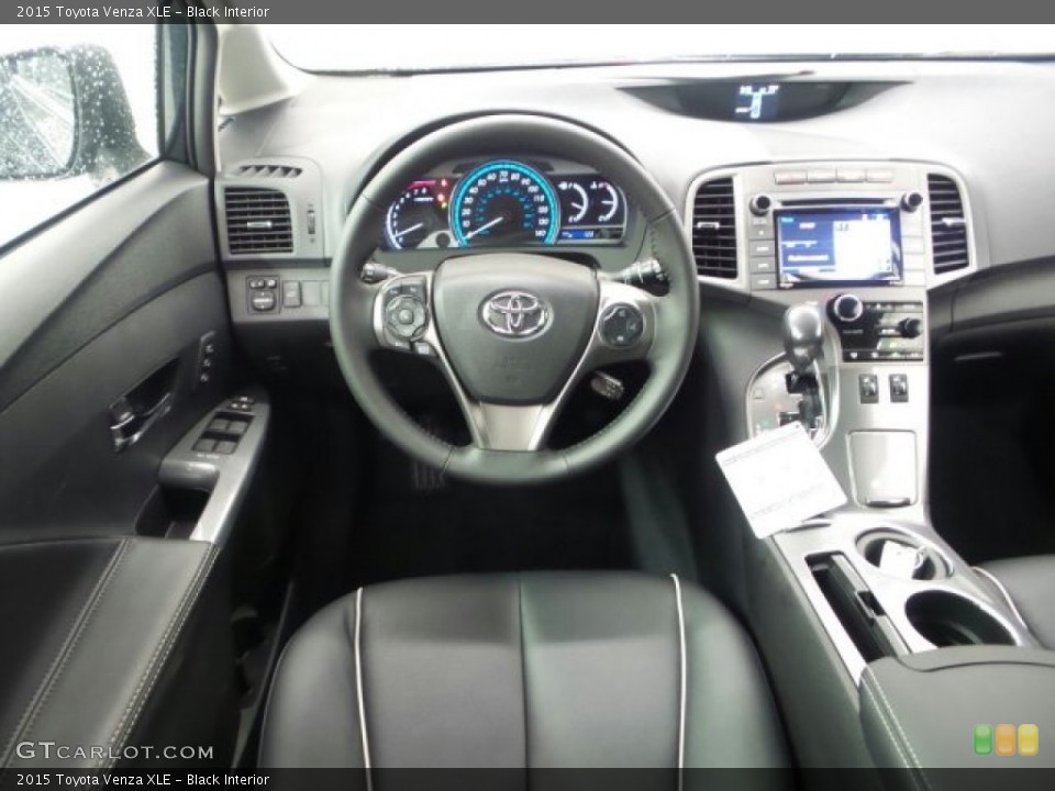Black Interior Dashboard for the 2015 Toyota Venza XLE #97926202