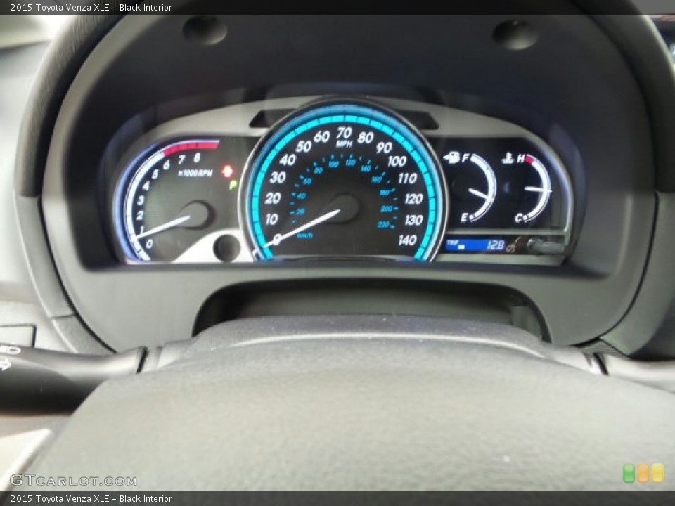 Black Interior Gauges for the 2015 Toyota Venza XLE #97926220