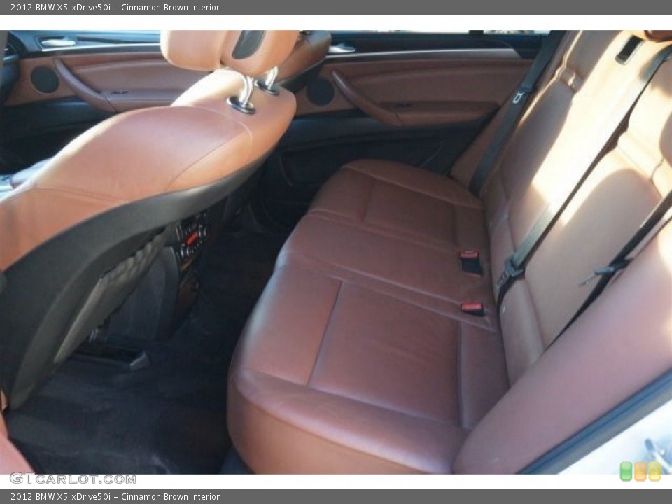 Cinnamon Brown Interior Rear Seat for the 2012 BMW X5 xDrive50i #97929781