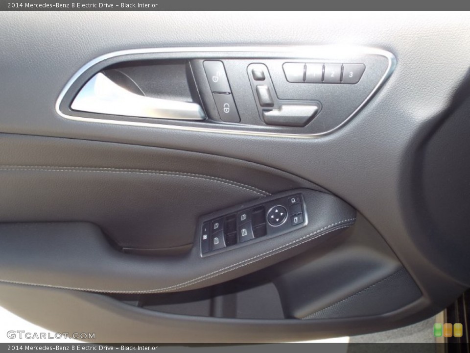 Black Interior Door Panel for the 2014 Mercedes-Benz B Electric Drive #97930350