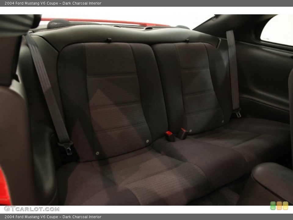 Dark Charcoal Interior Rear Seat for the 2004 Ford Mustang V6 Coupe #97938395