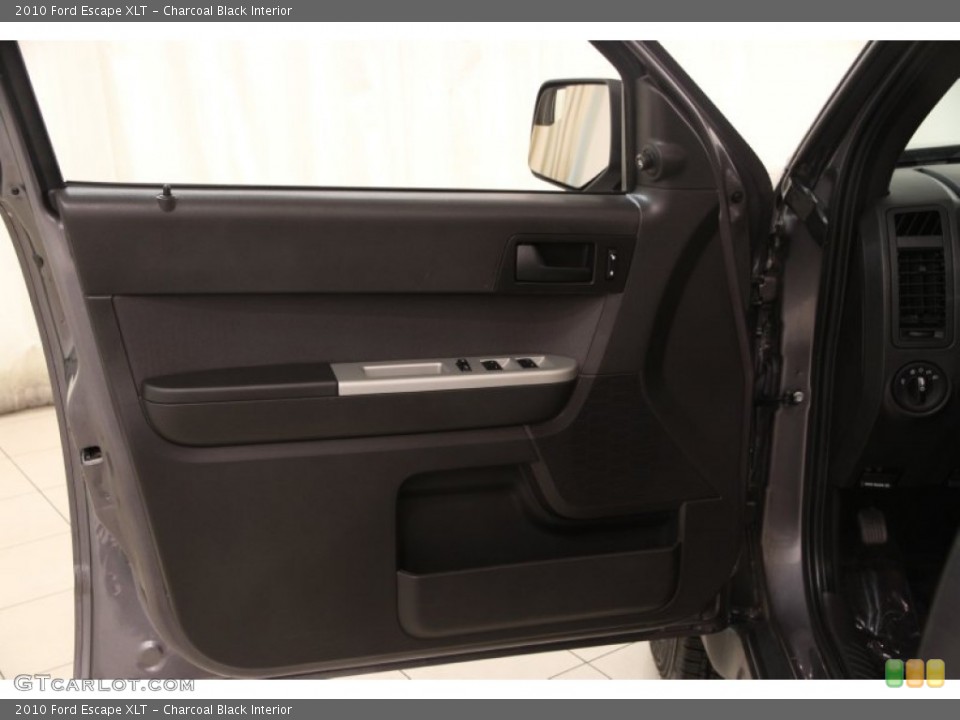 Charcoal Black Interior Door Panel for the 2010 Ford Escape XLT #97940741