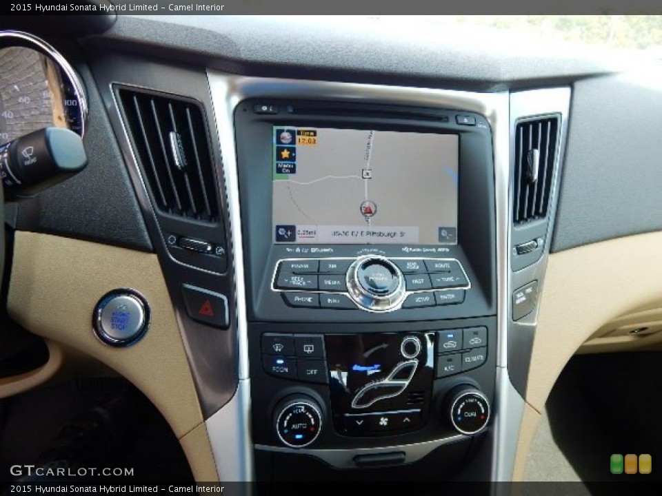 Camel Interior Controls for the 2015 Hyundai Sonata Hybrid Limited #97954307