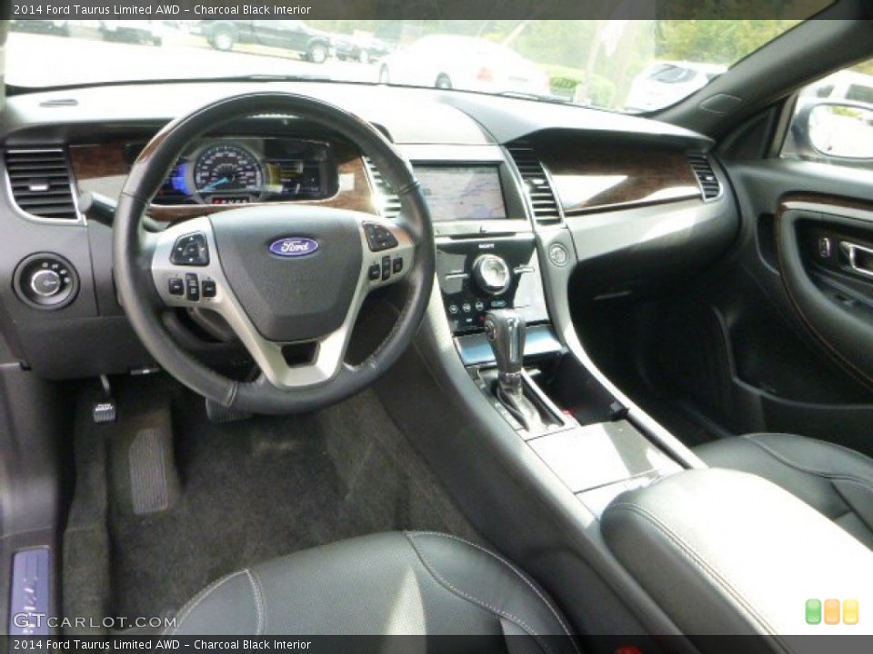 Charcoal Black Interior Prime Interior for the 2014 Ford Taurus Limited AWD #97955060