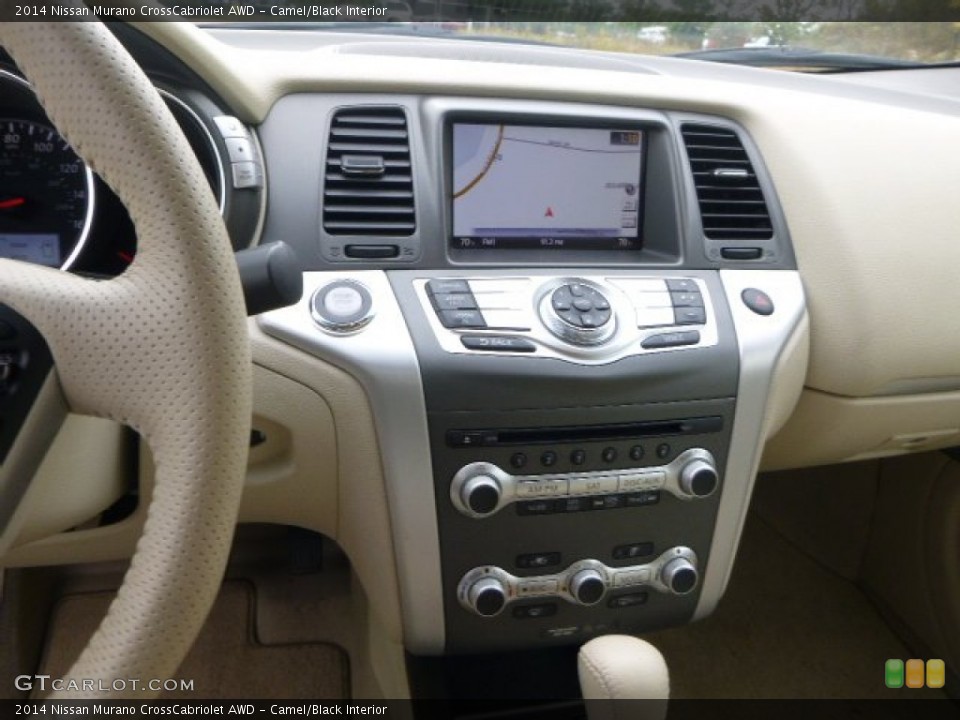 Camel/Black Interior Controls for the 2014 Nissan Murano CrossCabriolet AWD #97959589