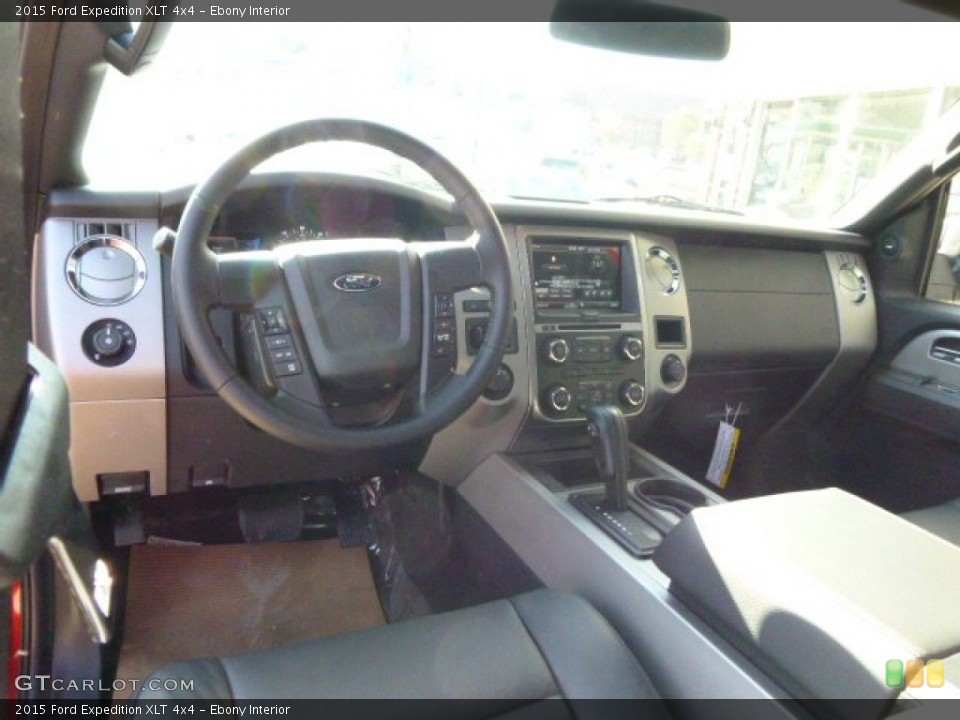 Ebony Interior Prime Interior for the 2015 Ford Expedition XLT 4x4 #97962842