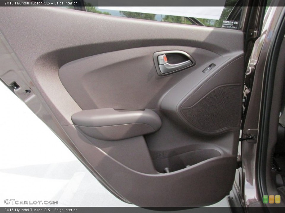 Beige Interior Door Panel for the 2015 Hyundai Tucson GLS #97967231