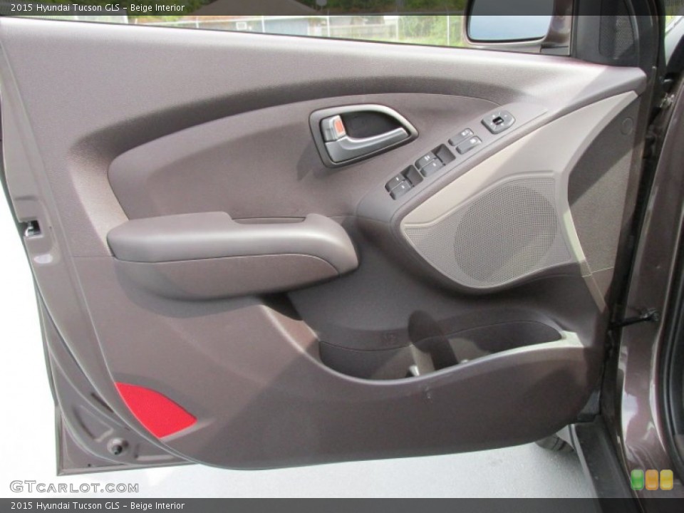 Beige Interior Door Panel for the 2015 Hyundai Tucson GLS #97967255