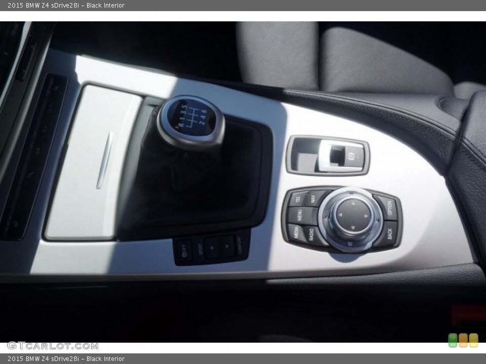 Black Interior Transmission for the 2015 BMW Z4 sDrive28i #97975612