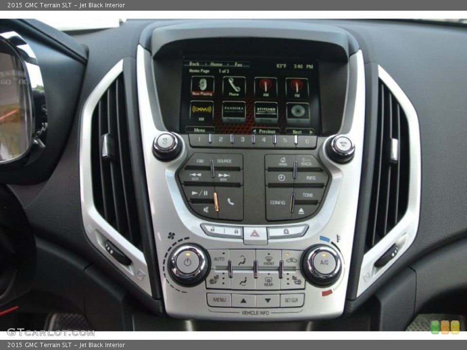 Jet Black Interior Controls for the 2015 GMC Terrain SLT #97977967