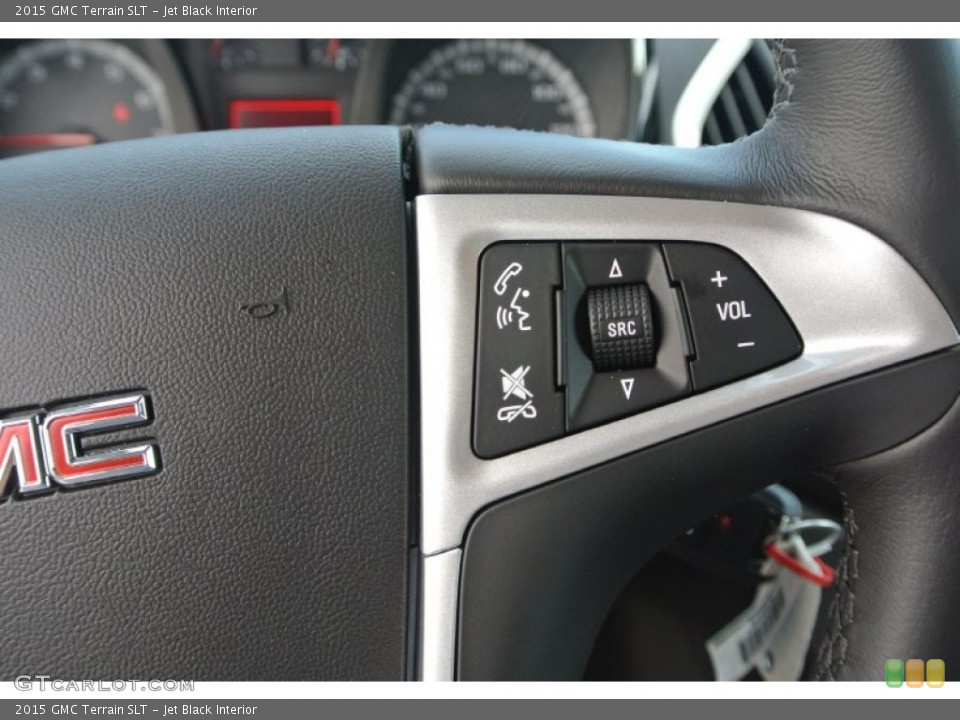 Jet Black Interior Controls for the 2015 GMC Terrain SLT #97978015