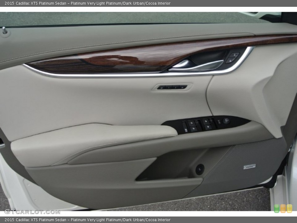 Platinum Very Light Platinum/Dark Urban/Cocoa Interior Door Panel for the 2015 Cadillac XTS Platinum Sedan #97979887