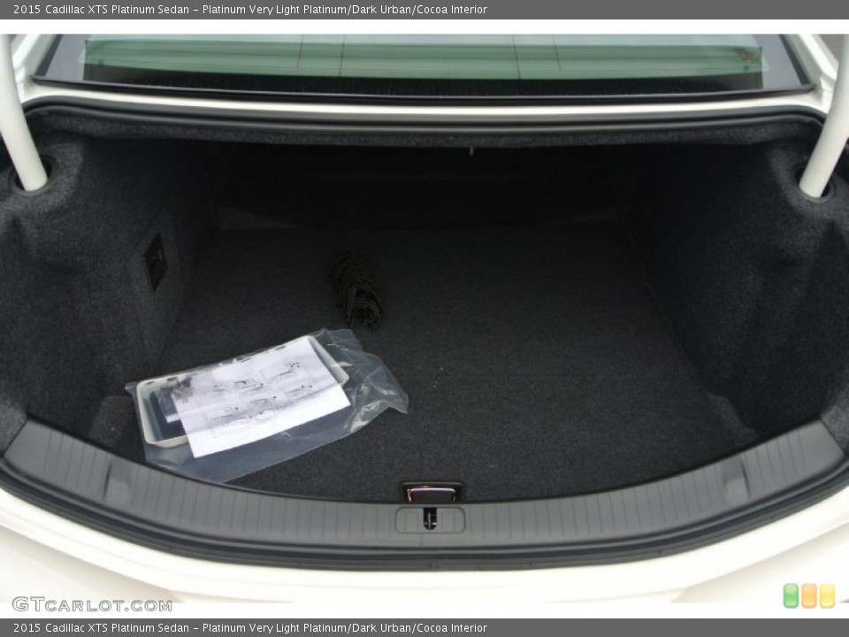 Platinum Very Light Platinum/Dark Urban/Cocoa Interior Trunk for the 2015 Cadillac XTS Platinum Sedan #97980121