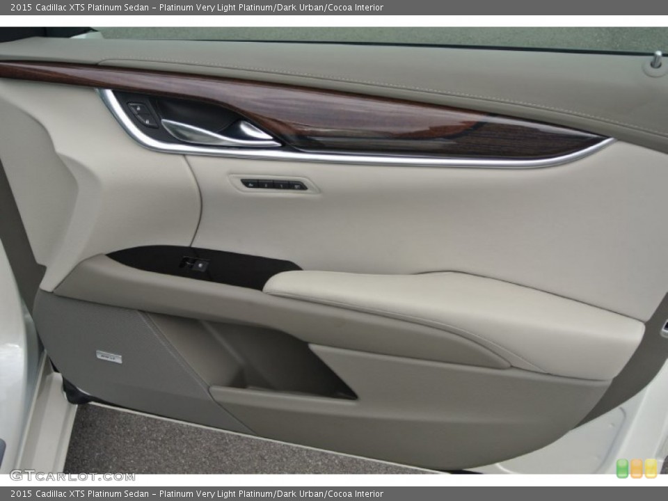 Platinum Very Light Platinum/Dark Urban/Cocoa Interior Door Panel for the 2015 Cadillac XTS Platinum Sedan #97980168