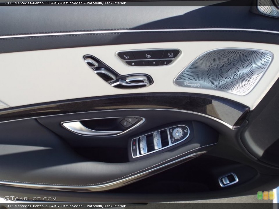 Porcelain/Black Interior Door Panel for the 2015 Mercedes-Benz S 63 AMG 4Matic Sedan #97980238