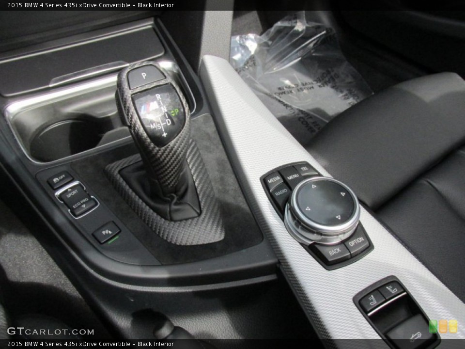 Black Interior Transmission for the 2015 BMW 4 Series 435i xDrive Convertible #97980373