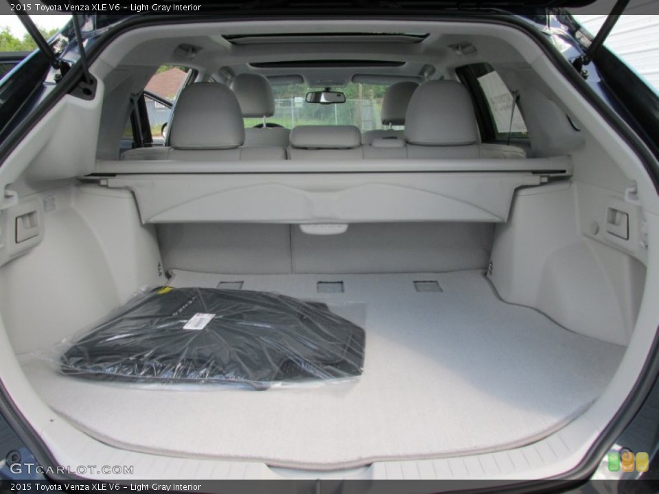 Light Gray Interior Trunk For The 2015 Toyota Venza Xle V6