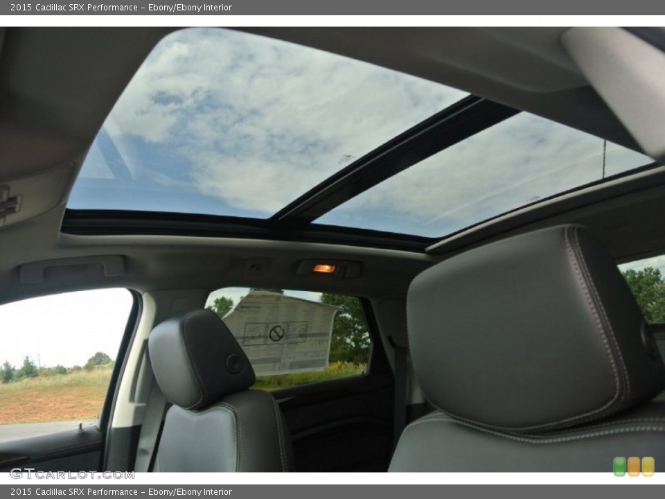 Ebony/Ebony Interior Sunroof for the 2015 Cadillac SRX Performance #97982215