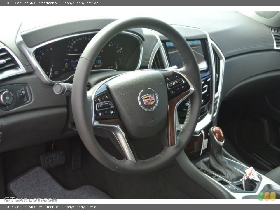 Ebony/Ebony Interior Steering Wheel for the 2015 Cadillac SRX Performance #97982548