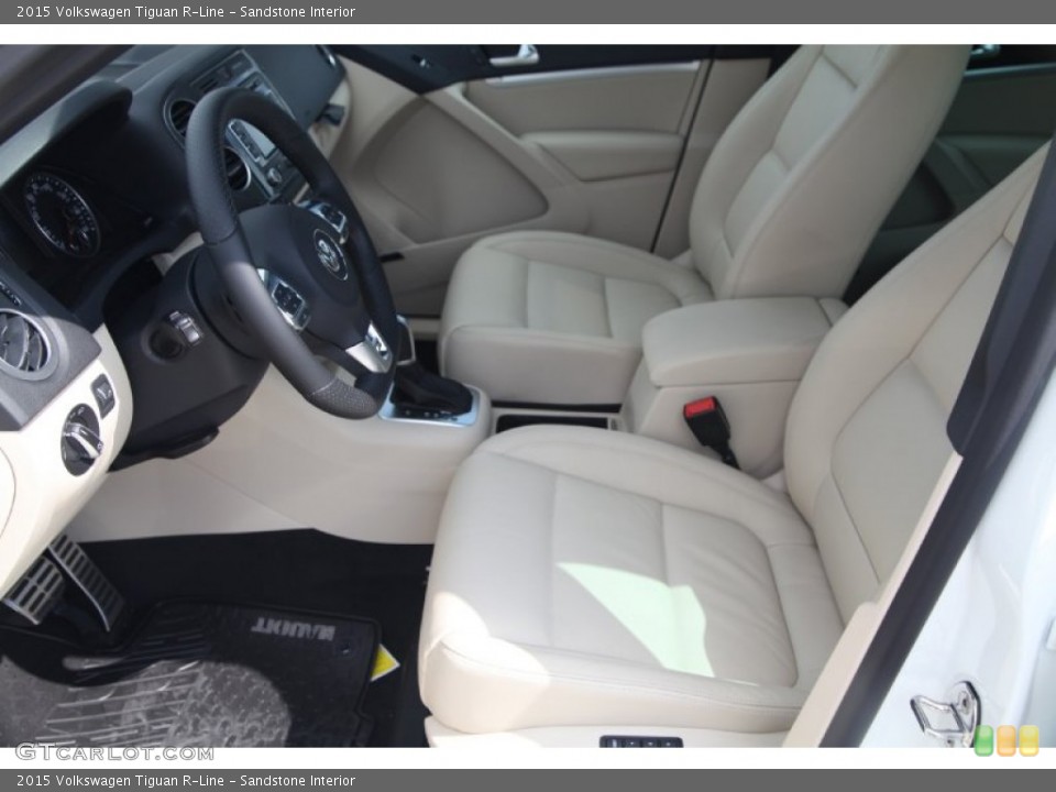 Sandstone Interior Front Seat for the 2015 Volkswagen Tiguan R-Line #97984207