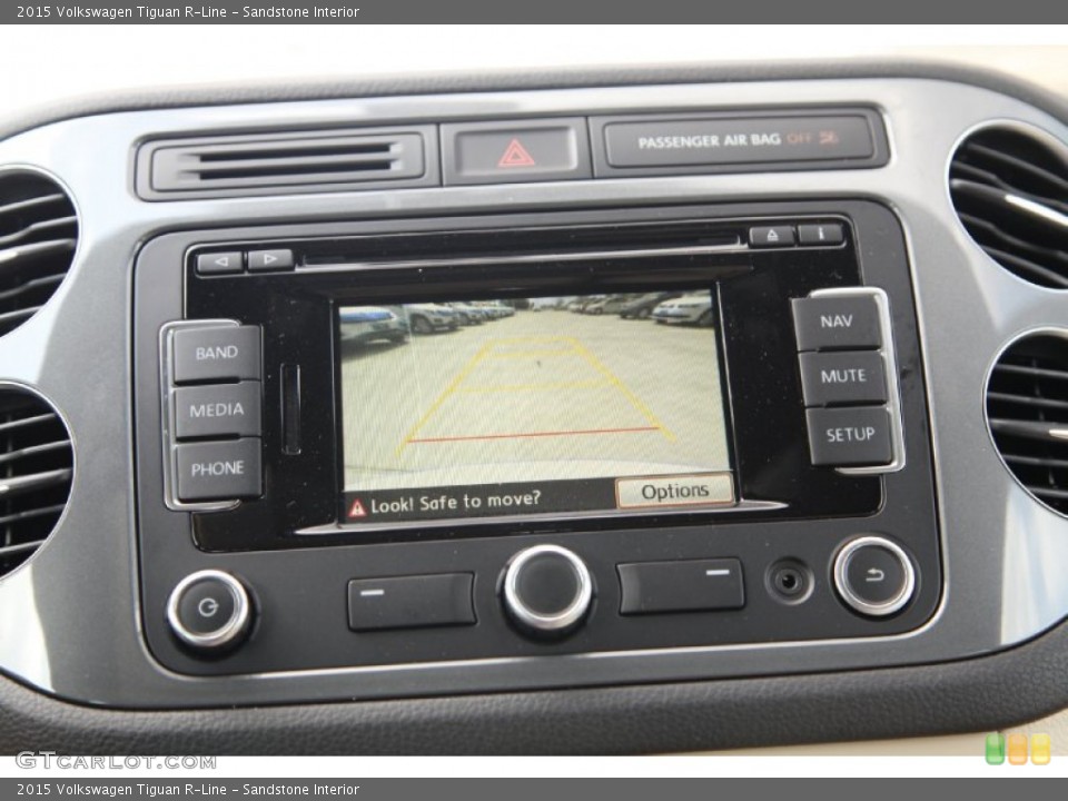 Sandstone Interior Controls for the 2015 Volkswagen Tiguan R-Line #97984342