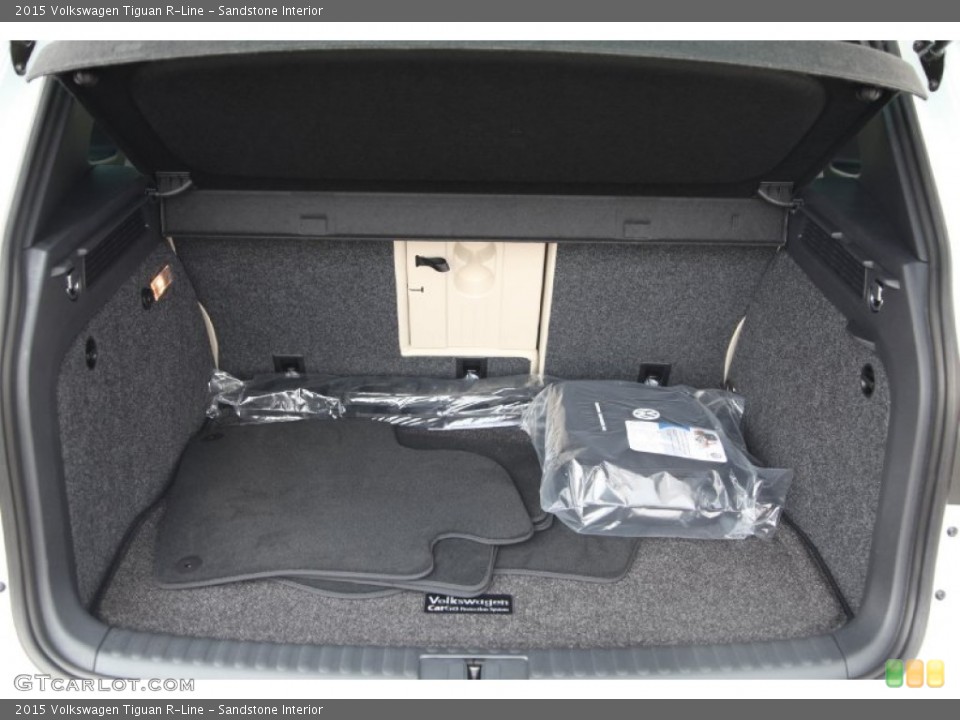 Sandstone Interior Trunk for the 2015 Volkswagen Tiguan R-Line #97984656