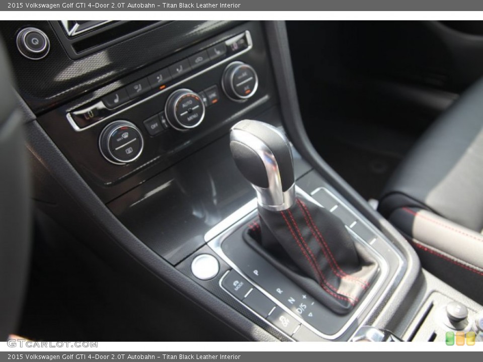 Titan Black Leather Interior Transmission for the 2015 Volkswagen Golf GTI 4-Door 2.0T Autobahn #97985155