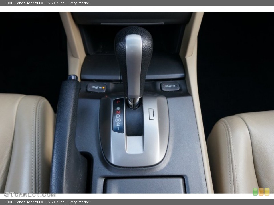 Ivory Interior Transmission for the 2008 Honda Accord EX-L V6 Coupe #97988092