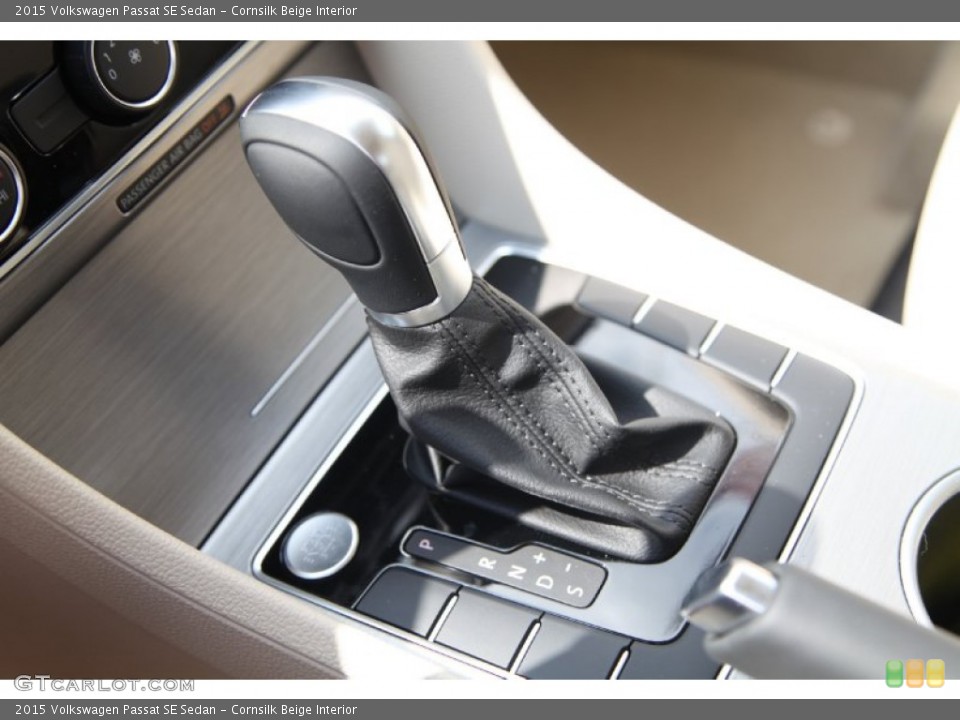 Cornsilk Beige Interior Transmission for the 2015 Volkswagen Passat SE Sedan #97988458