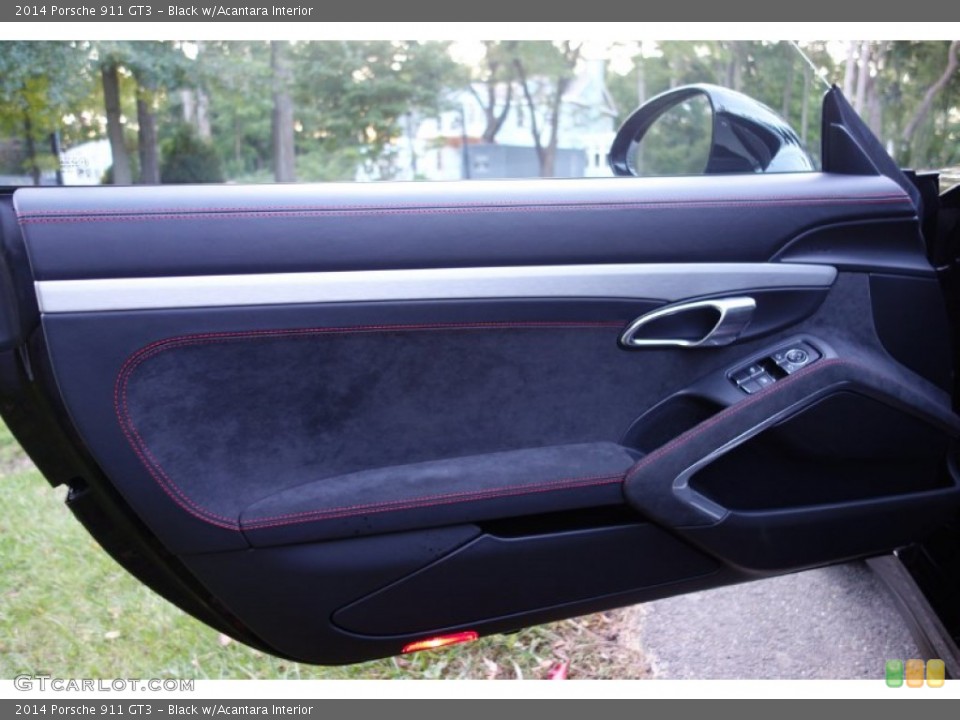 Black w/Acantara Interior Door Panel for the 2014 Porsche 911 GT3 #97994388