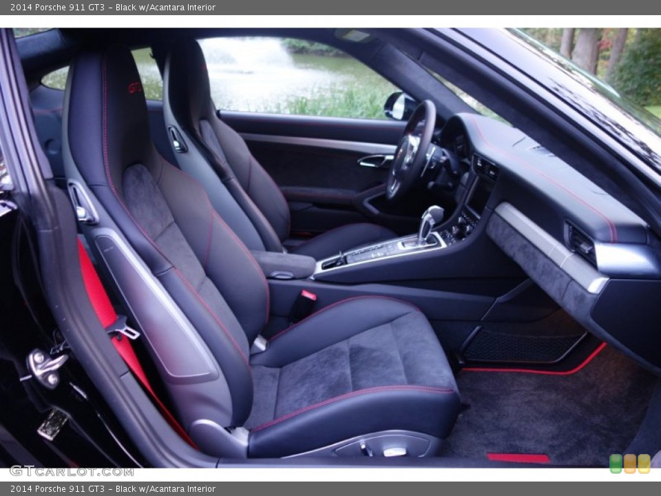 Black w/Acantara Interior Front Seat for the 2014 Porsche 911 GT3 #97994437