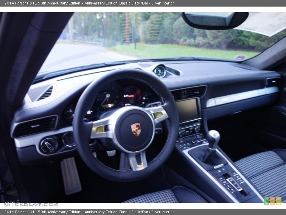 Anniversary Edition Classic Black/Dark Silver Interior Dashboard for the 2014 Porsche 911 50th Anniversary Edition #97995766