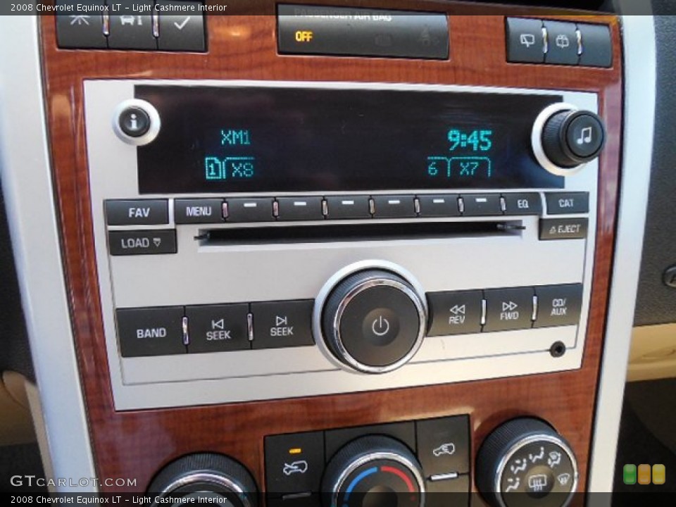 Light Cashmere Interior Controls for the 2008 Chevrolet Equinox LT #98005855