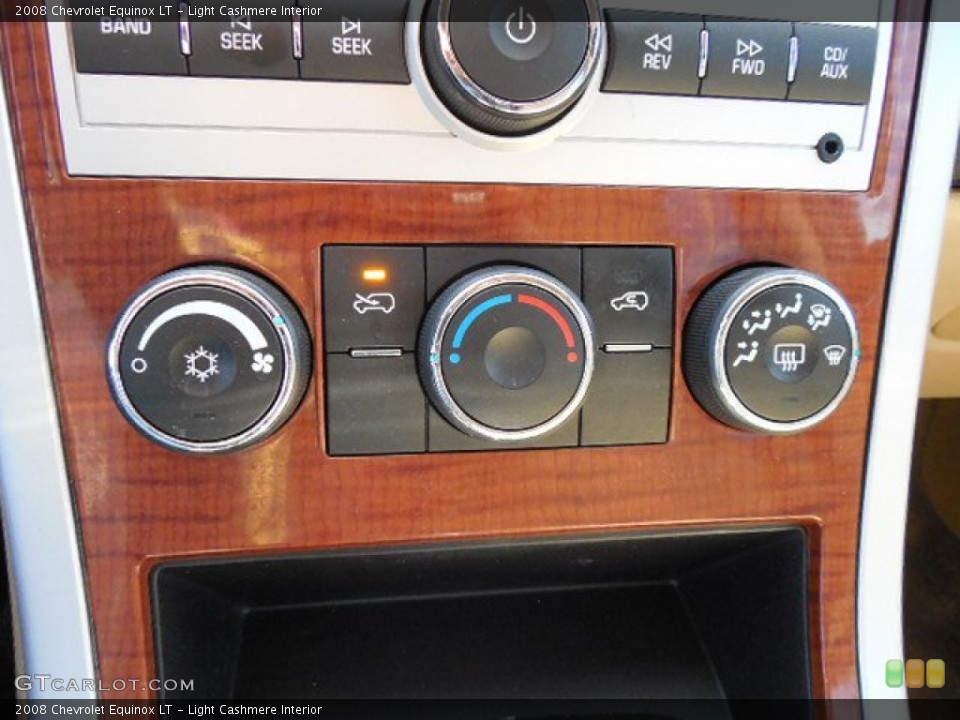 Light Cashmere Interior Controls for the 2008 Chevrolet Equinox LT #98005876