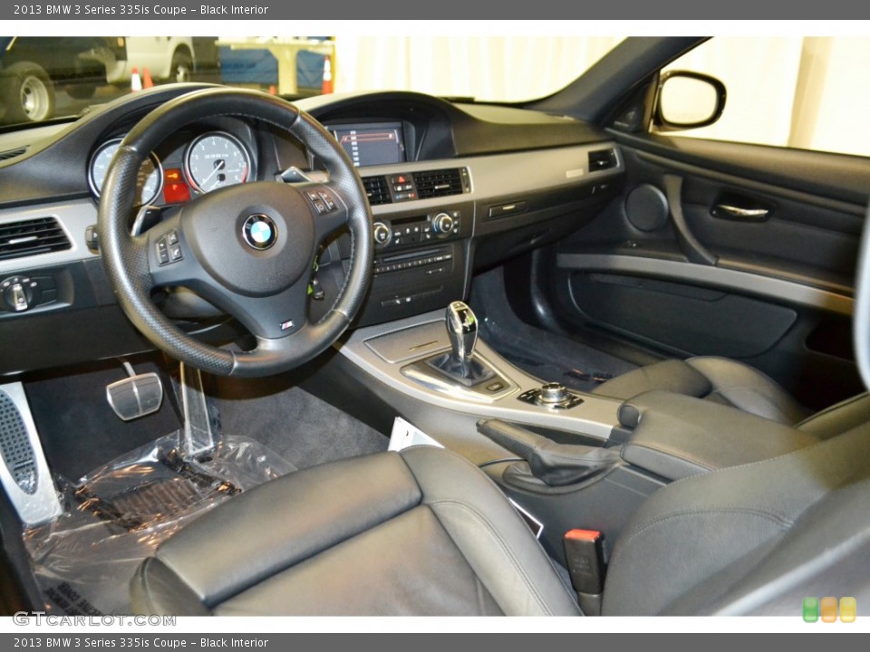 Black Interior Prime Interior for the 2013 BMW 3 Series 335is Coupe #98007412