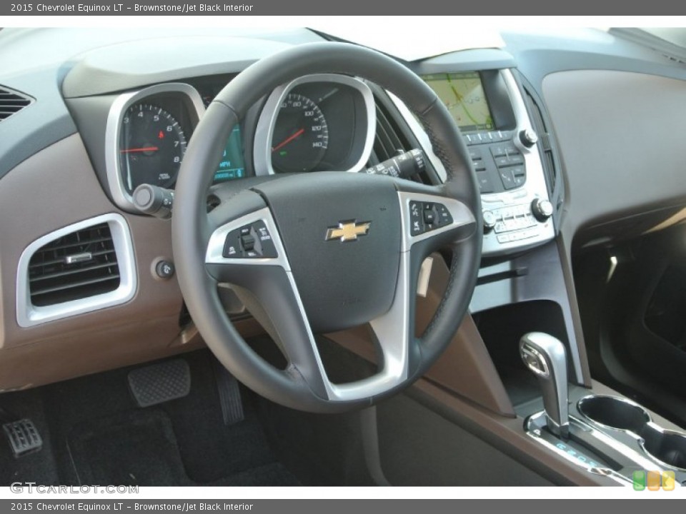 Brownstone/Jet Black Interior Dashboard for the 2015 Chevrolet Equinox LT #98008579