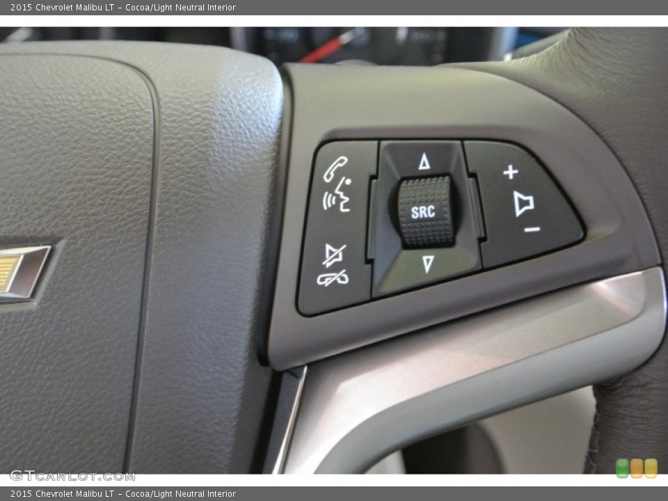 Cocoa/Light Neutral Interior Controls for the 2015 Chevrolet Malibu LT #98010946