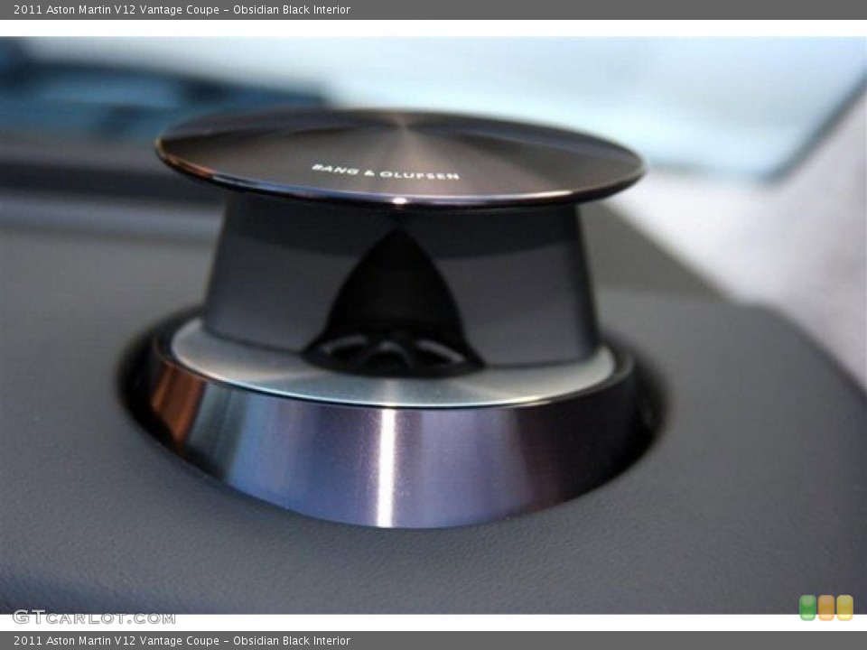 Obsidian Black Interior Audio System for the 2011 Aston Martin V12 Vantage Coupe #98017831
