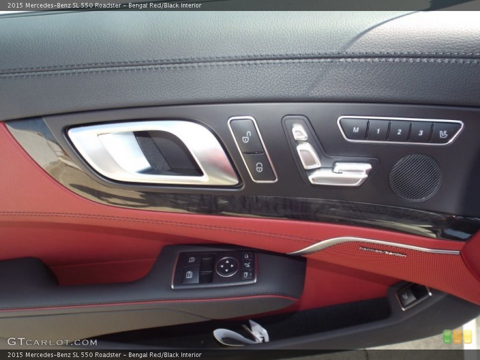 Bengal Red/Black Interior Door Panel for the 2015 Mercedes-Benz SL 550 Roadster #98020048