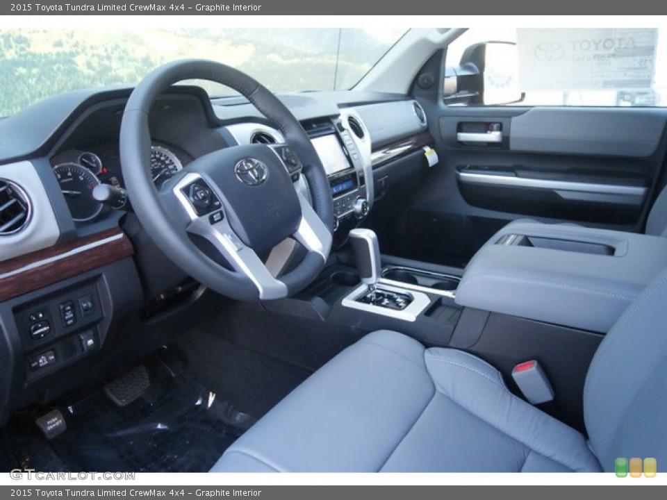 Graphite Interior Prime Interior for the 2015 Toyota Tundra Limited CrewMax 4x4 #98022583